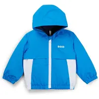 BOSS Kids-Windbreaker im Colour-Block-Design mit erscheinendem Monogramm-Print Grösse 74