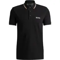 BOSS Active Paddy Regular-Fit Poloshirt aus schnell trocknendem Stretch-Piqué Grösse L