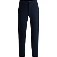 BOSS Chinohose "tapered" mit BOSS Logo hinten