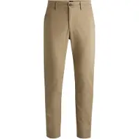 BOSS Chinohose "tapered" mit BOSS Logo hinten