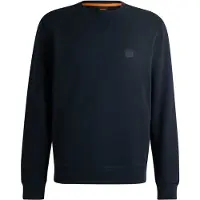 BOSS Sweatshirt aus Baumwoll-Terry mit Logo-Patch Grösse 6XL