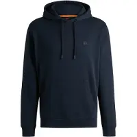 BOSS Hoodie aus Baumwoll-Terry mit Logo-Aufnäher Grösse 5XL