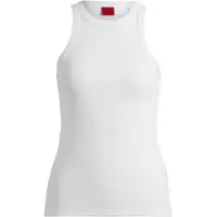 HUGO Slim-Fit Tanktop aus elastischem Baumwoll-Mix Grösse XS