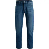 HUGO Tapered-Fit Jeans aus mittelblauem Stretch-Denim Grösse 34/34