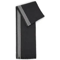 BOSS Geschenk-Set aus Schal und Mütze aus Raschel-Strick