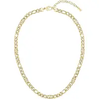 BOSS Goldfarbene Gliederhalskette mit Double-B-Monogrammen Grösse ONESI
