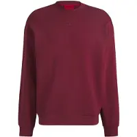 HUGO Relaxed-Fit Sweatshirt aus Baumwoll-Terry mit Logo-Print