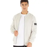 Avant Garde Herren Bomberjacke Stein