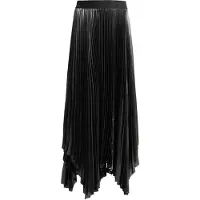 AllSaints Phia Metallic Skirt Metallic Grey Größe: 4 | Maxiröcke Outlet | Damen | Grau