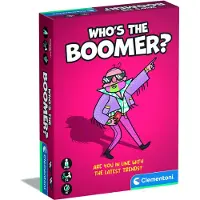 Clementoni Who's The Boomer, EIN lustiges Gesellschaftsspiel, Italien, M