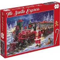 Plenty Gifts Weihnachtspuzzle The Santa Express 1000 Teile