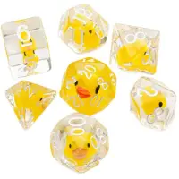 GameGenic Rubber Duck Rpg Würfel 7 Stücke