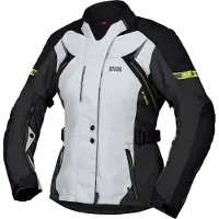 IXS Damen Jacke Tour Liz-ST grau-schwarz-gelb DM