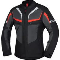 IXS Tour Jacke Gerona-Air 1.0 schwarz-grau-rot 4XL grau-rot-schwarz