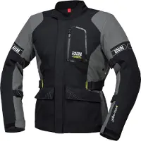 IXS Tour Jacke Laminat-ST-Plus schwarz-grau LXL grau-schwarz
