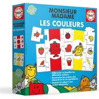 Educa Lernspiel - - Monsieur Madame - Die Farben