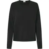 Pepe Jeans für Damen. PL702221 Isela Pullover schwarz (L), Lässig, Baumwolle, Nachhaltig