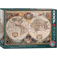 Eurographics Orbis Geographica Weltkarte (1000)