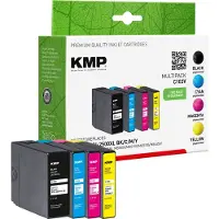 KMP Tintenpatronen-Set kompatibel zu Canon PGI2500XL BK/C/M/Y