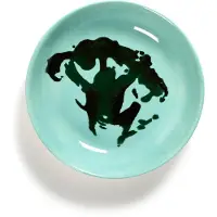 Serax Untertasse S Feast Azure Broccoli Green 11,5 cm