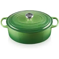 Le Creuset Schmortopf Le Creuset Signature Oval Bamboo 31 cm