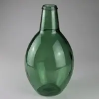 Pflanzen-Kölle Glasvase, grün, Ø 20 x H 38 cm