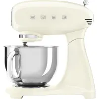 Smeg Küchenmaschine mit Edelstahlschüssel creme SMF03CREU