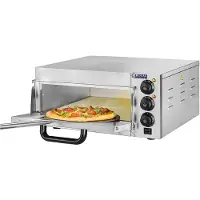 Royal Catering 1x40cm Pizzaofen mit einem Hohlraum 2000W 230V Timer 120min