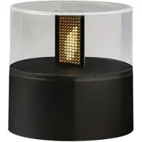 Konstsmide LED Flamme, Flammenlampe, Schwarz, Kunststoff, IP44, 256 Glühbirne(n), LED