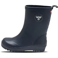 Hummel Rubber Boot Jr Kinder Gummistiefel Regenstiefel Stiefel Kinderstiefel wasserdicht dunkelblau 206511-1009, Schuhgröße:24 EU