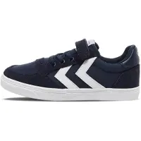 Hummel Slimmer Stadil Low-Top Sneaker Kinder dress blue 29