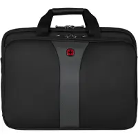 Wenger Legacy Triple Gusset Laptop Brief 17" black / grey