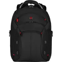 Wenger Laptop Rucksack Gigabyte, Laptops bis 15", Laptop- & Tabletfach, Organizer, Quick-Case, B 210 x H 450 x L 340 mm, 21 l, Polyester, schwarz