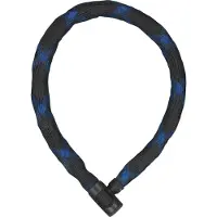 ABUS Panzerkabelschloss Ivera Steel-O-Flex 7200 + RBU-Halter - Kabelschloss aus Stahlkabel mit Panzer aus Stahlhülsen - -Sicherheitslevel 7 - 110 cm