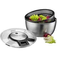 GEFU Salatschleuder Speed Wing Edelstahl