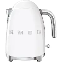Smeg Karaca 8017709230999, 1,7 l, Weiß, Edelstahl