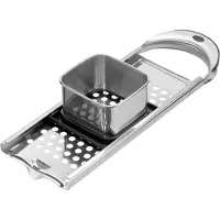 GEFU Spätzlehobel Edelstahl TRADIZIONE, kurze Spätzle schwarz/silber