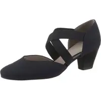 Ara Spangenpumps "TOULOUSE", Abendschuh, Festtagsschuh, Trichterabsatzmit elastischen Riemchen