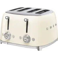 Smeg 50er Jahre Stil Toaster TSF03CREU Creme