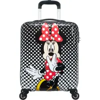 American Tourister Disney Alfatwist 2.0 - 4-Rollen-Kabinentrolley S 55 cm (Minnie Mouse Polka Dot)