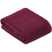 Vossen Saunatuch "Calypso", lila (grape), B:100cm L:150cm, Walkfrottee, Obermaterial: 100% Baumwolle, Handtücher, Saunatuch, mit schmaler Bordüre