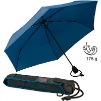 Euroschirm - Light Trek Ultra - Regenschirm blau
