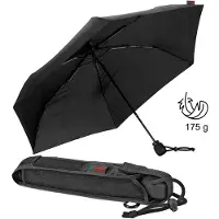 Euroschirm - Light Trek Ultra - Regenschirm schwarz