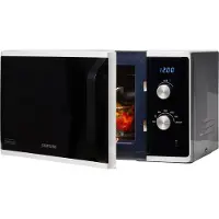 Samsung MS23K3614AW, Arbeitsplatte, Solo-Mikrowelle, 23 l, 800 W, Eingebautes Display, LED