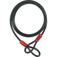ABUS Schlaufenkabel Cobra 10 - Stahlseil mit Kunststoff ummantelt - Sicherung für Fahrrad- und Motorrad-Zubehör - 3 Meter lang, 10 mm stark