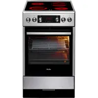 Amica Elektro-Standherd "SHC 904 100 E", mit 2-fach-Teleskopauszug, Steam Clean, softClose