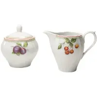 Creatable Milch- und Zuckerset "Flora Orchard", (Set, 2 tlg., 1 Milchkännchen, 1 Zuckerdose)