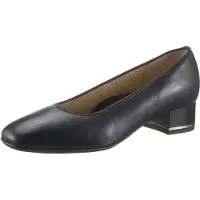 Ara Pumps "GRAZ", Abendschuh, Festtagsschuh, Blockabsatz, glänzendes Detail am Absatz
