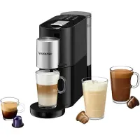 Krups NESPRESSO ORIGINAL | Atelier | Kaffeekapselmaschine von | Schwarz