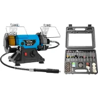 Güde GDS 75 Doppelschleifer Schleifmaschine Schleifer mit flexibler Welle 150 W